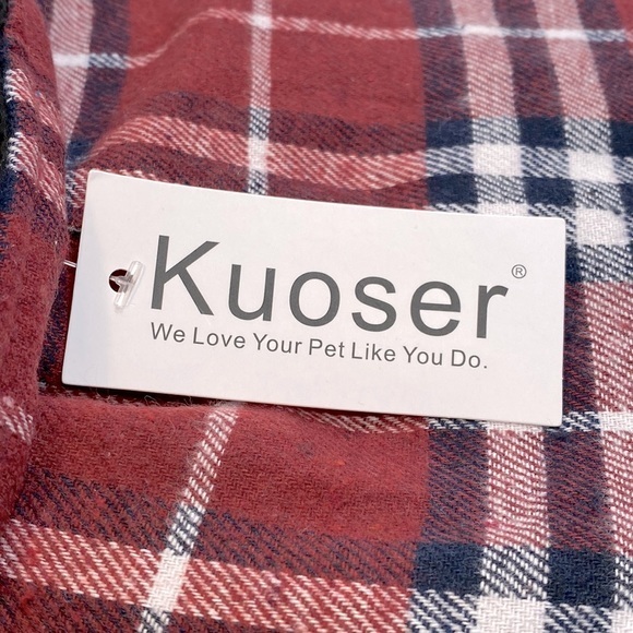 Reversible British Style Plaid Dog Vest - Picture 8 of 12